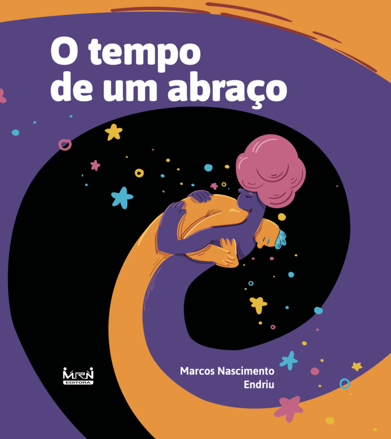 Capa do livro O tempo de um abraço